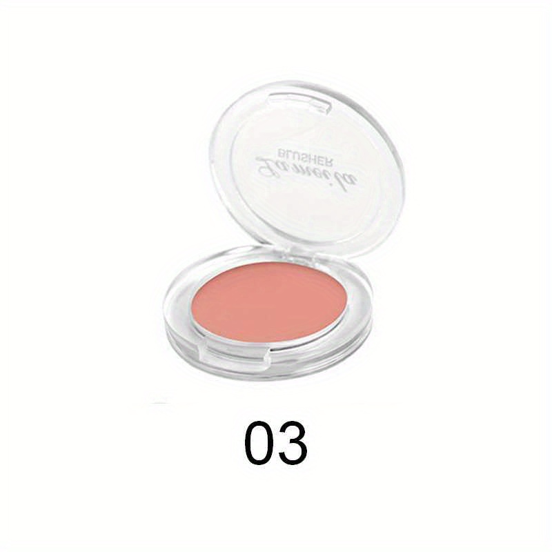 Lightweight Matte Milk Tea Blush Powder for Professional Contouring